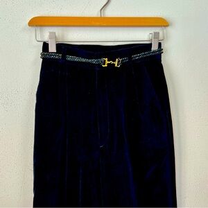 Foxmoor Vintage High Waisteded Velvet Pant